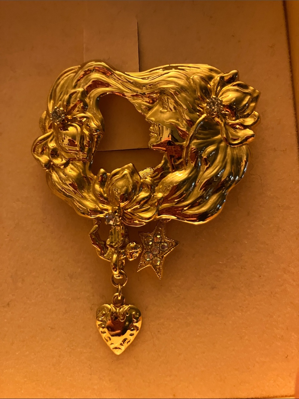“Fairy GodMother”Kirk’s Folly Pin/ Brooch